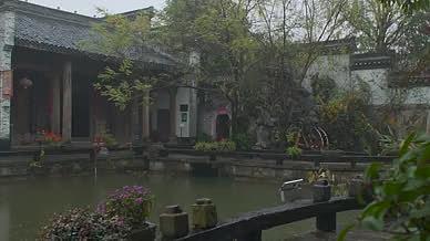 徽派文化中国风园林庭院视频的预览图